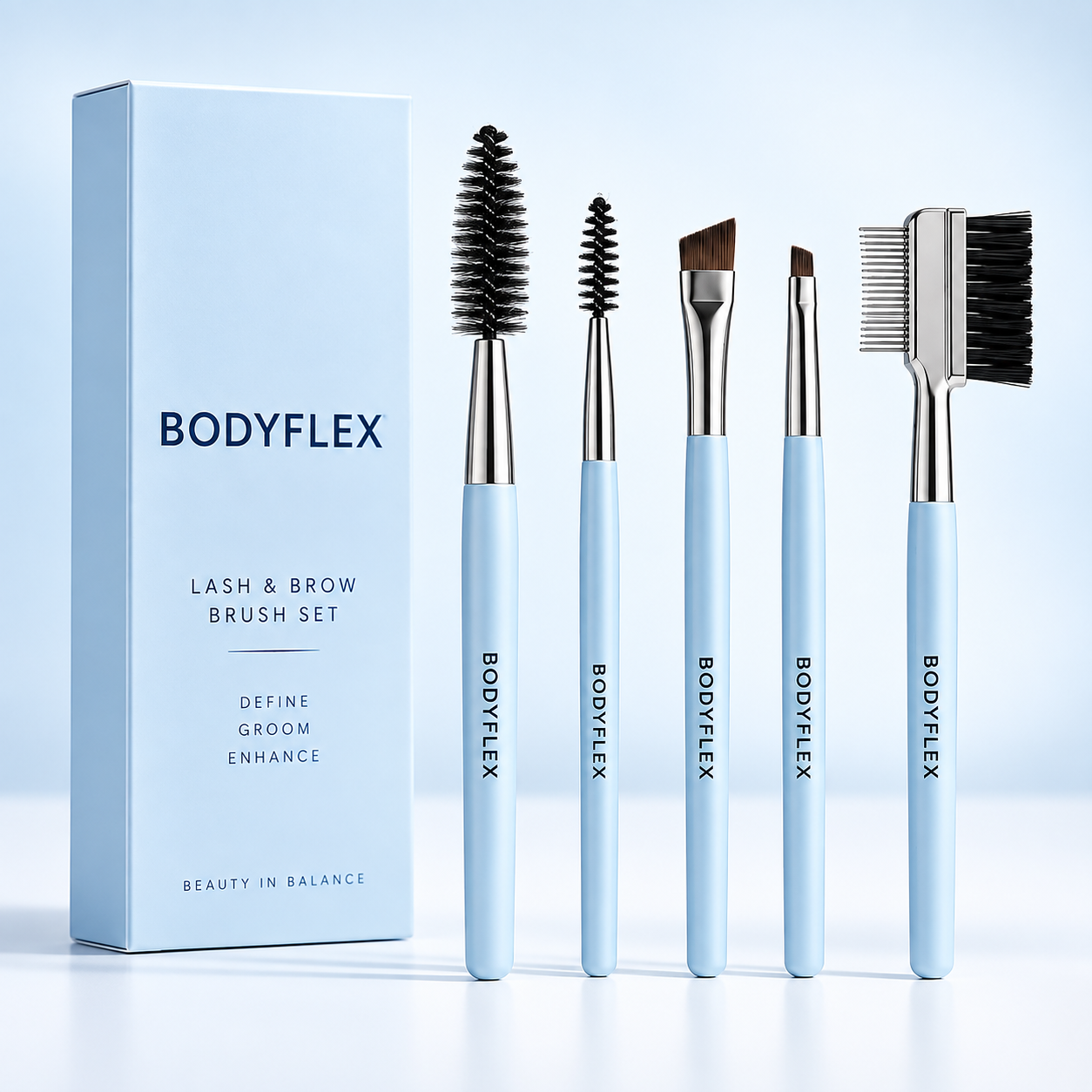 Bodyflex Lash & Brow Brush Set